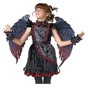 Dark Raven Child Costume 8-10yrs (1478)